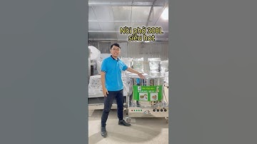 Nồi nấu phở điện 300L Inox 304 cao cấp - Siêu phẩm #1 Quang Huy