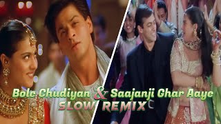 Download lagu Bole Chudiyan x Saajanji Ghar Aaye Remix - Shah Rukh Khan - Salman Khan - Hrithik Roshan