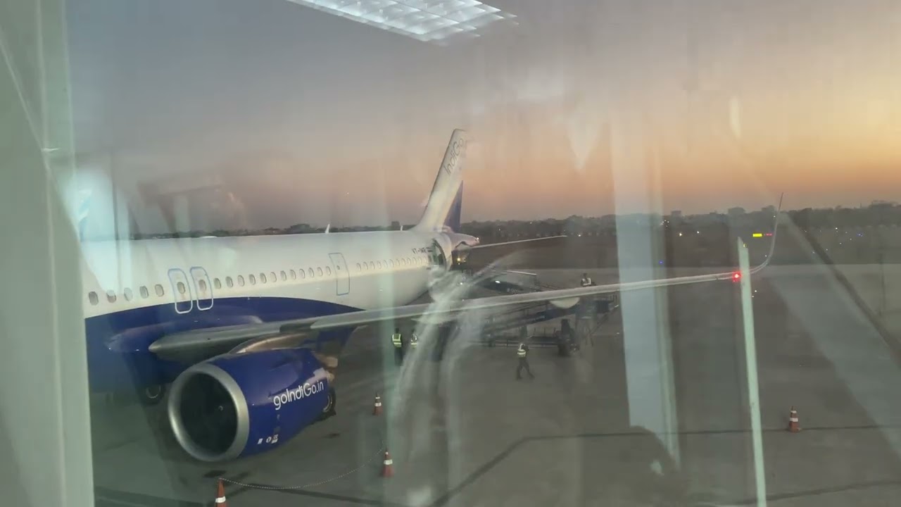 Ranchi Airport Aerobridge Indigo Readyforboarding