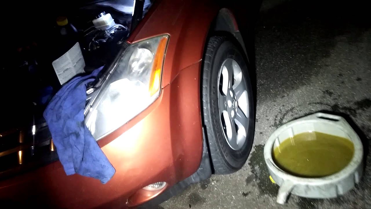 03 Nissan Murano blow head gasket YouTube