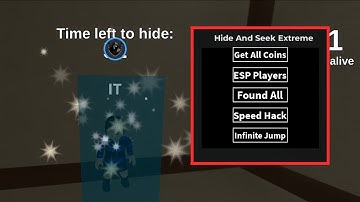 Roblox Hide and Seek Extreme Script | Get All Coins, Esp, Found All