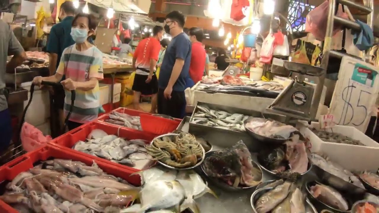 Chongpang Market in Singapore