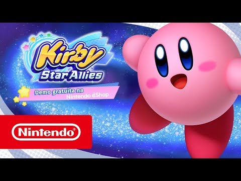Kirby Star Allies - Trailer da demo (Nintendo Switch)
