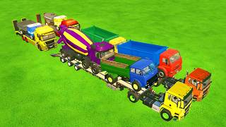 TRANSPORTING PATROL CARS, HOT WHEELS SPORTS CARS & EMERGENCY VEHICLES! Farming Simulator 22 MODPACKS
