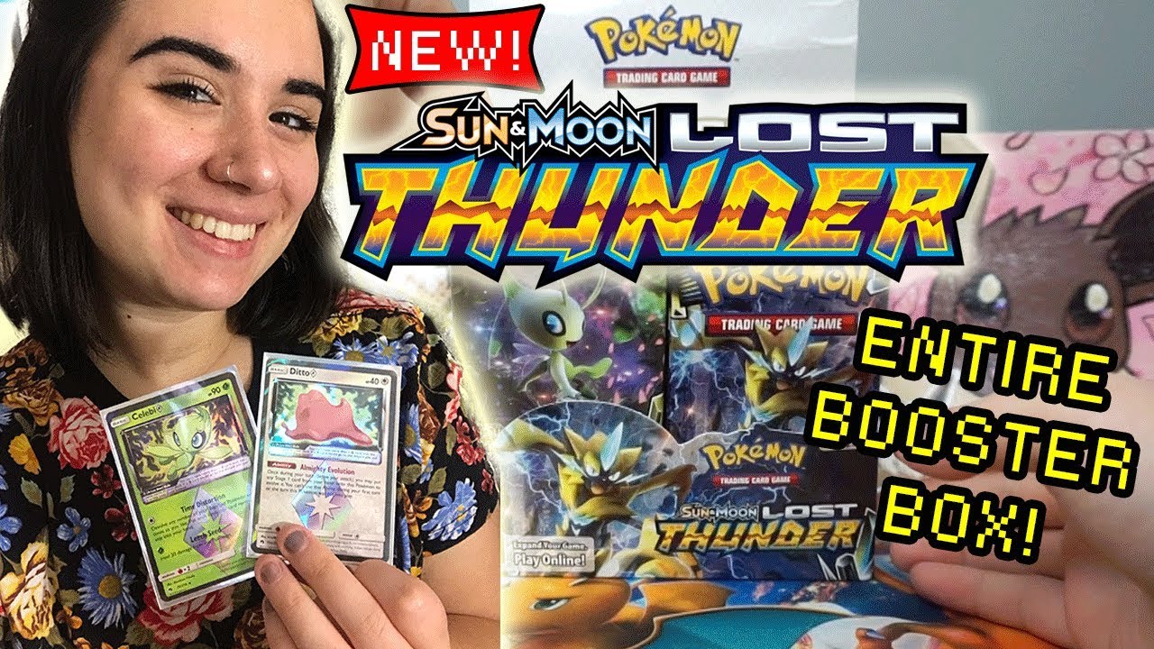 OPENING AN ENTIRE LOST THUNDER BOOSTER BOX! NEW POKEMON CARDS