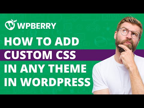 How to add custom css in any theme in wordpress