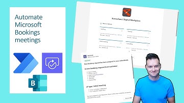 Automate Microsoft Bookings approvals