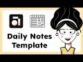 Anytype Tutorial - Daily notes + FREE template (Dec 2024)