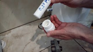 How to connect 1/2 PPR pipe to 3/4 elbow without an adapter, Using 3/4 pipe