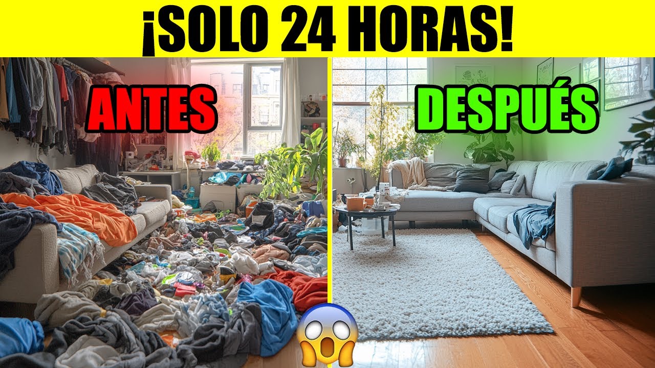 20 hábitos PEREZOSOS que eliminarán el DESORDEN de tu casa – Minimalismo y Organización