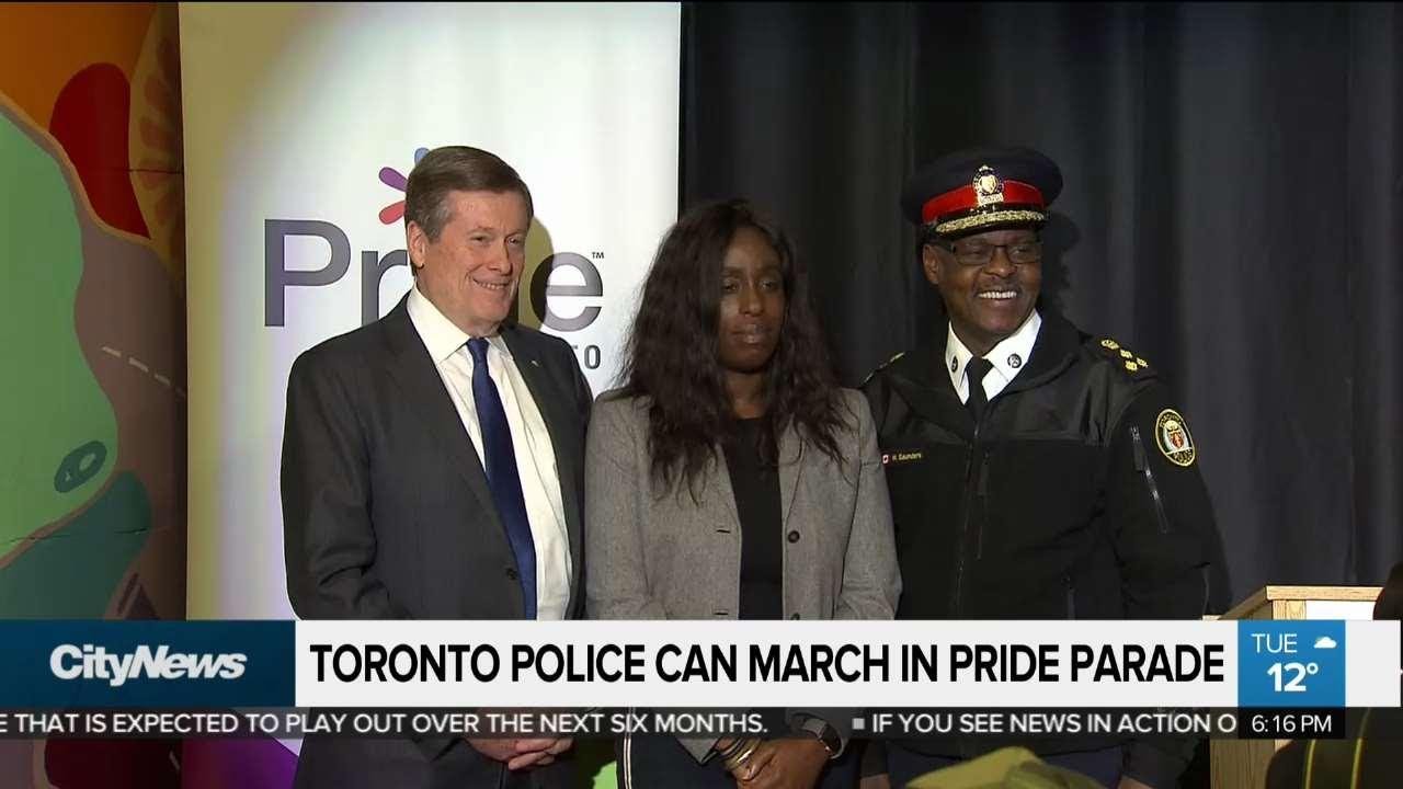 Village residents react after police invited to Pride Parade - YouTube