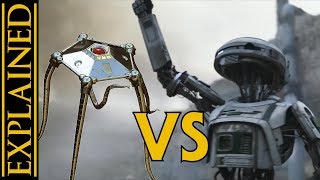 L3-37 vs Vuffi Raa - Lando's Droid Companions Star Wars Canon vs Legends