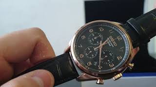 smerte Missionær Gym Affordable Dressy Chronograph Seiko SSB296P1 Packs alot of value ! - YouTube