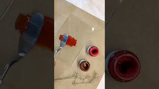 𝙍𝙪𝙨𝙩 𝘼𝙘𝙧𝙮𝙡𝙞𝙘 𝙘𝙤𝙡𝙤𝙧🎨|| color : Red-a bit,Brown -more than red || * proportion of color may vary*