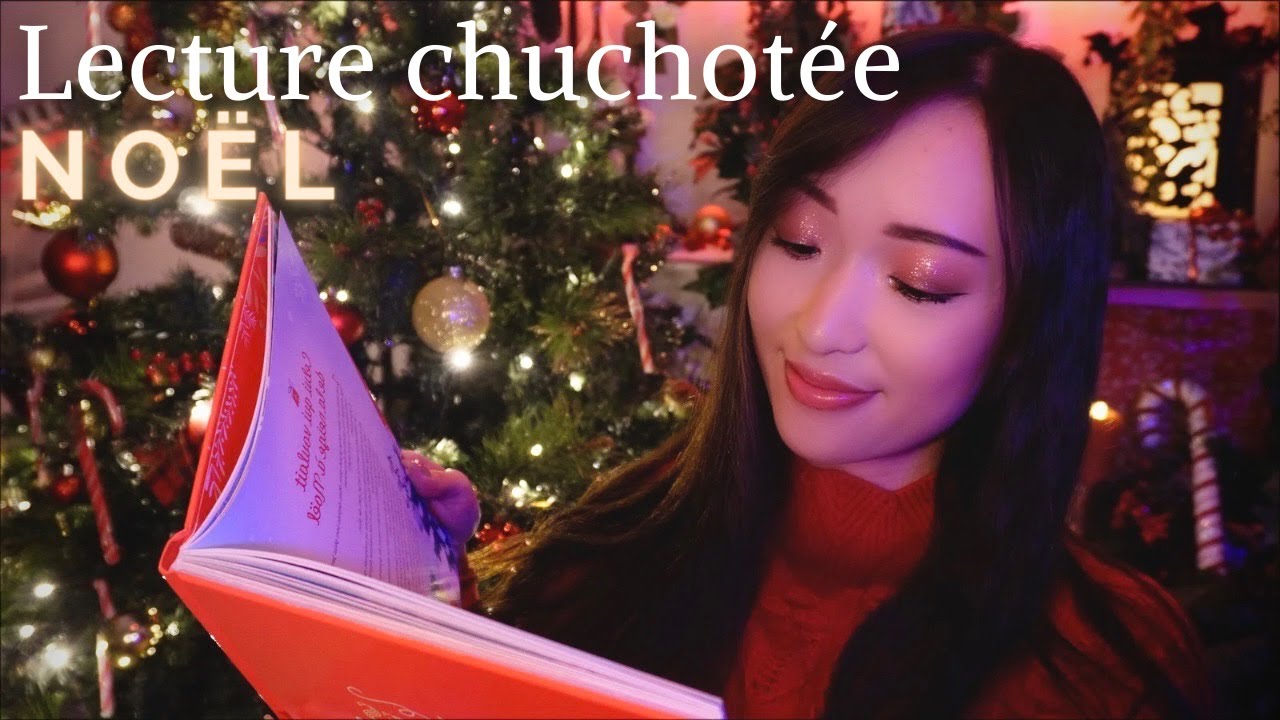 ASMR 📖🎄 Lecture chuchotée de 7 petits contes de Noël | Endors-toi avec le son de ma voix ☁️