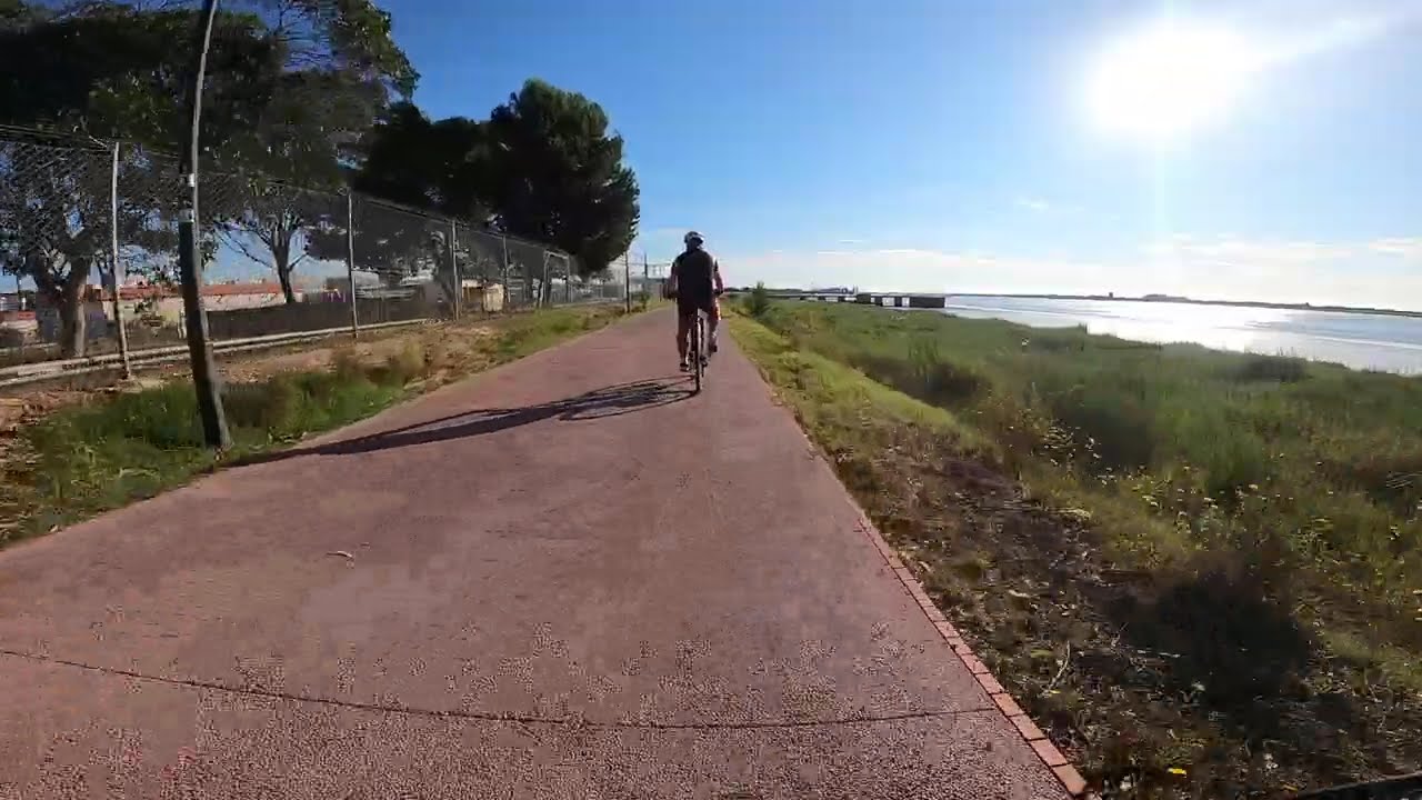 Um dia de bicicleta pelas ciclovias do Tejo.