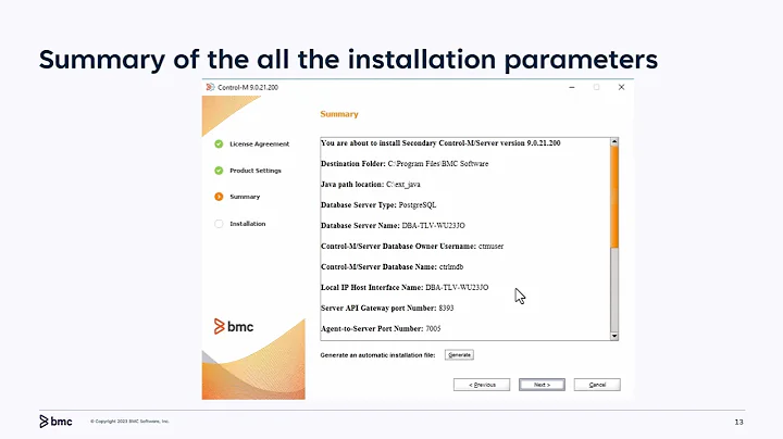 Control-M/Server High Availability with Dedicated Postgres Replication
