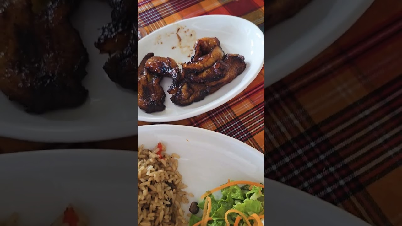 Local Dinner at Mark's Place in Phillipsburg Sint Maarten 