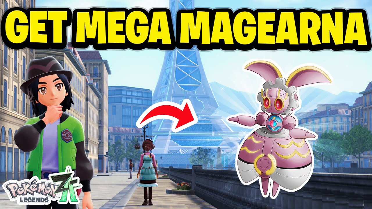 Как получить Мега Магеарну в Pokémon Legends Z-A Mega Dimensions (дополнительное задание в конце ...