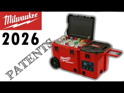 M18 Packout Cooler! - Milwaukee Tools Patents for 2026