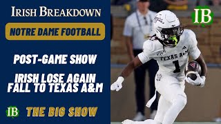 Notre Dame Post-Game Show: Irish Fall To 0-2 With Loss To Texas A&M