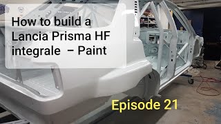 How to Build a Lancia Prisma, (not a Delta) HF integrale - Part 21 Paint