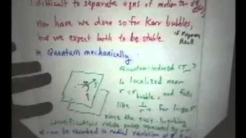 Eva Silverstein - Something from "nothing"