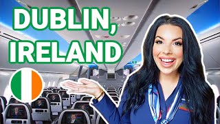 International Flight Attendant Life - 27 HOUR LAYOVER IN DUBLIN, IRELAND!! 🍀✈️