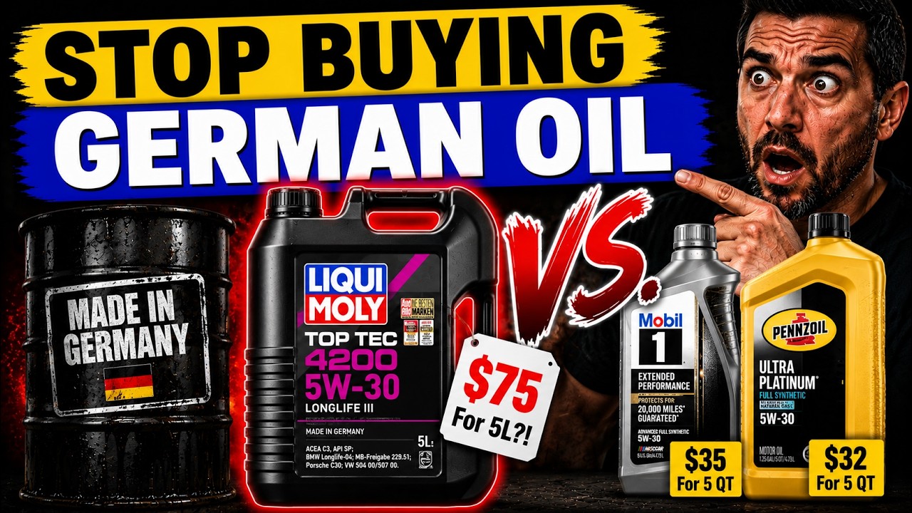 Oil Made In Germany Machine The Truth About “Made in Germany” Synthetic Oils (Liqui Moly vs. The ...