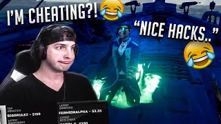 THEY THOUGHT WE WERE CHEATING IN SEA OF THIEVES!! - BoxyFresh