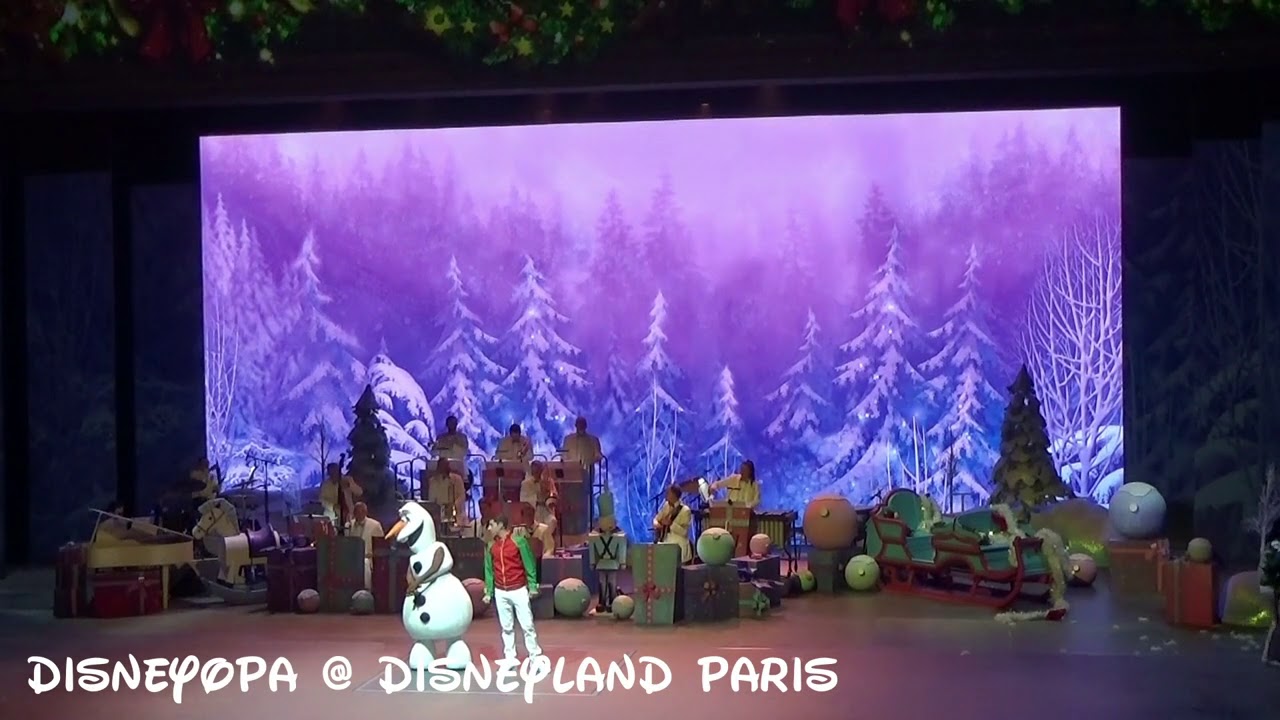 Disneyland Paris Walt Disney Studios Park Merry Jolly Jingles Show
