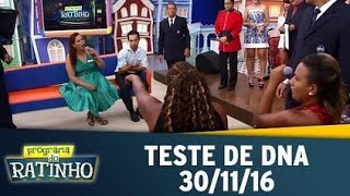 Programa Do Ratinho | Teste De DNA - (30/11/2016) - Completo