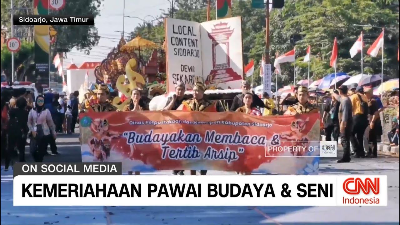 Kemeriahaan Pawai Budaya & Seni