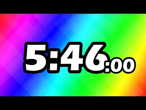 5 Minutes and 46 Second TIMER Countdown
