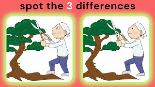 find the 3 difference |No344