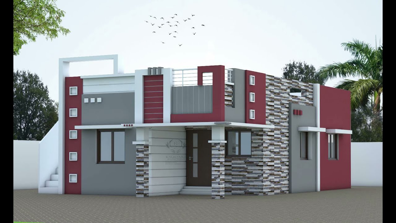 LOW COST ELEVATION DESIGNS | GROUND FLOOR ELEVATION | KSQUARE RENDER STUDIO