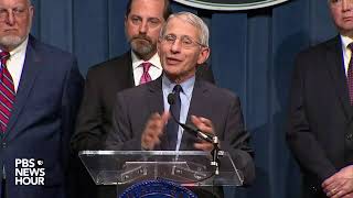 WATCH: Novel coronavirus task force updates on efforts to contain the disease