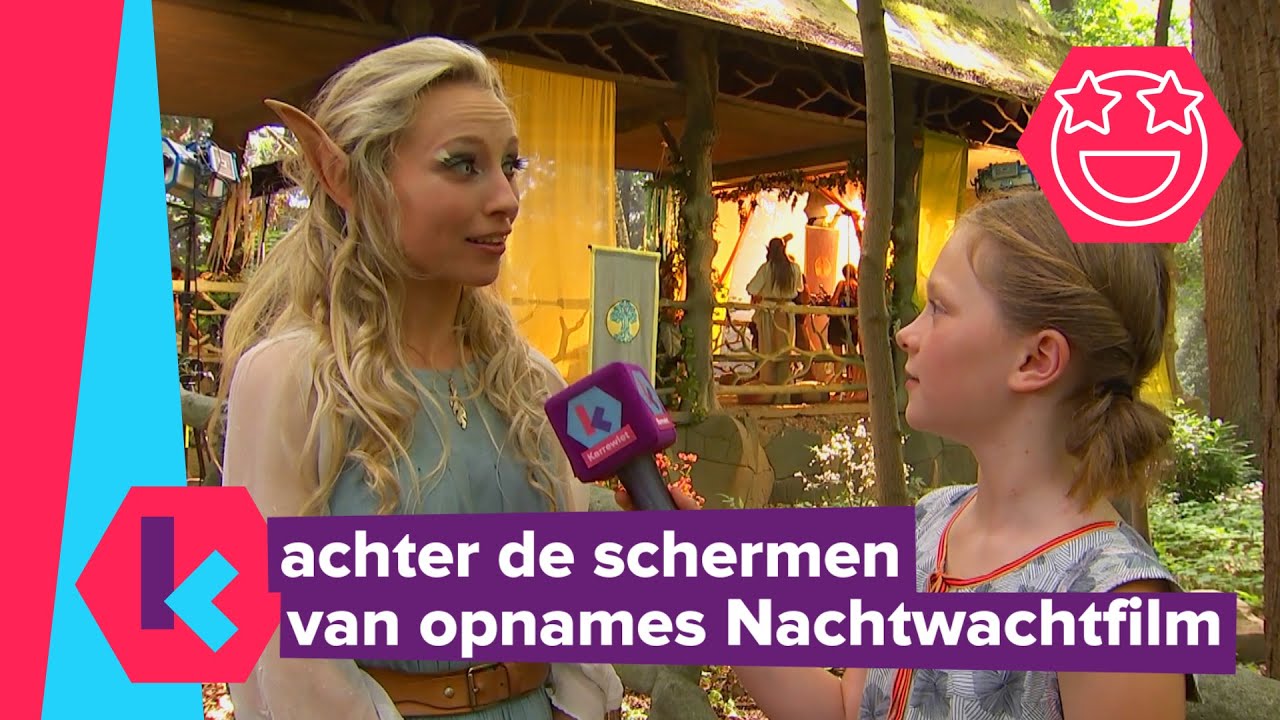achter de schermen van opnames Nachtwachtfilm