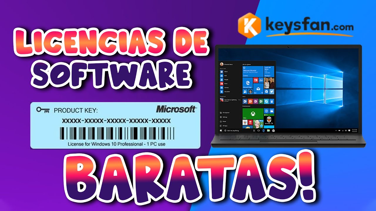 Claves de Software BARATAS 💰 YouTube