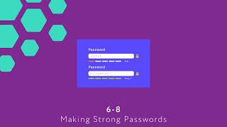 Making Strong Passwords 6-8 Cybersecurity Basics Lesson