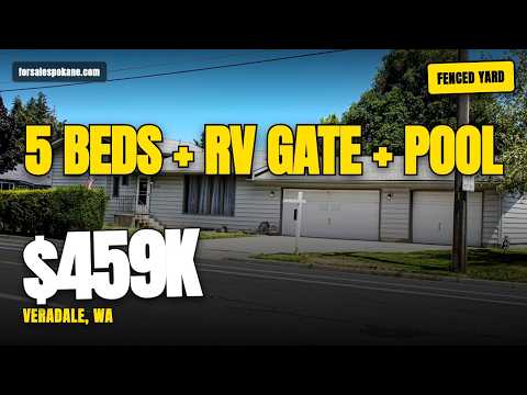2115 S EVERGREEN Rd, Veradale, WA home video tour