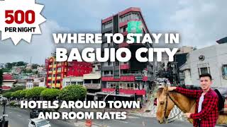 WHERE TO STAY IN BAGUIO CITY 2024 + ROOM RATES | 24+ Petfriendly, Cheap and Walking Distance Hotels