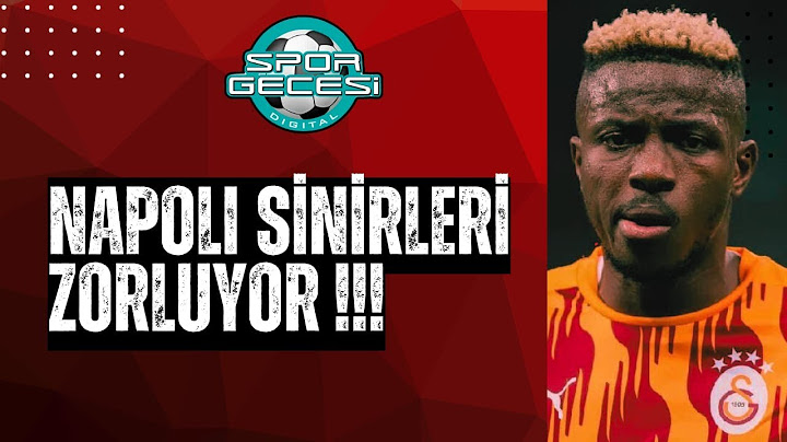OSIMHEN'DEN MESAJ VAR!