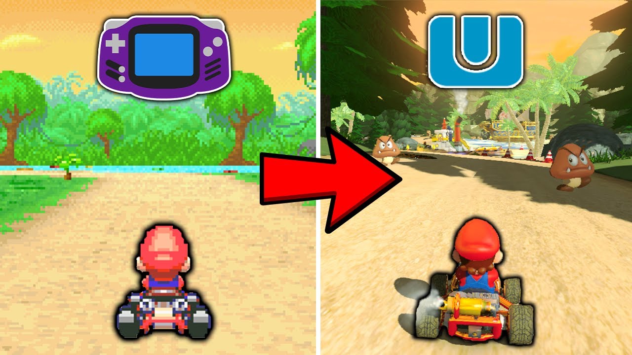 Mario Kart: Super Circuit Tracks Recreated in Different Mario Kart Games!