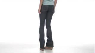 True Religion Lonestar Tony Mid-Rise Micro Boot In Midnight Bluesku