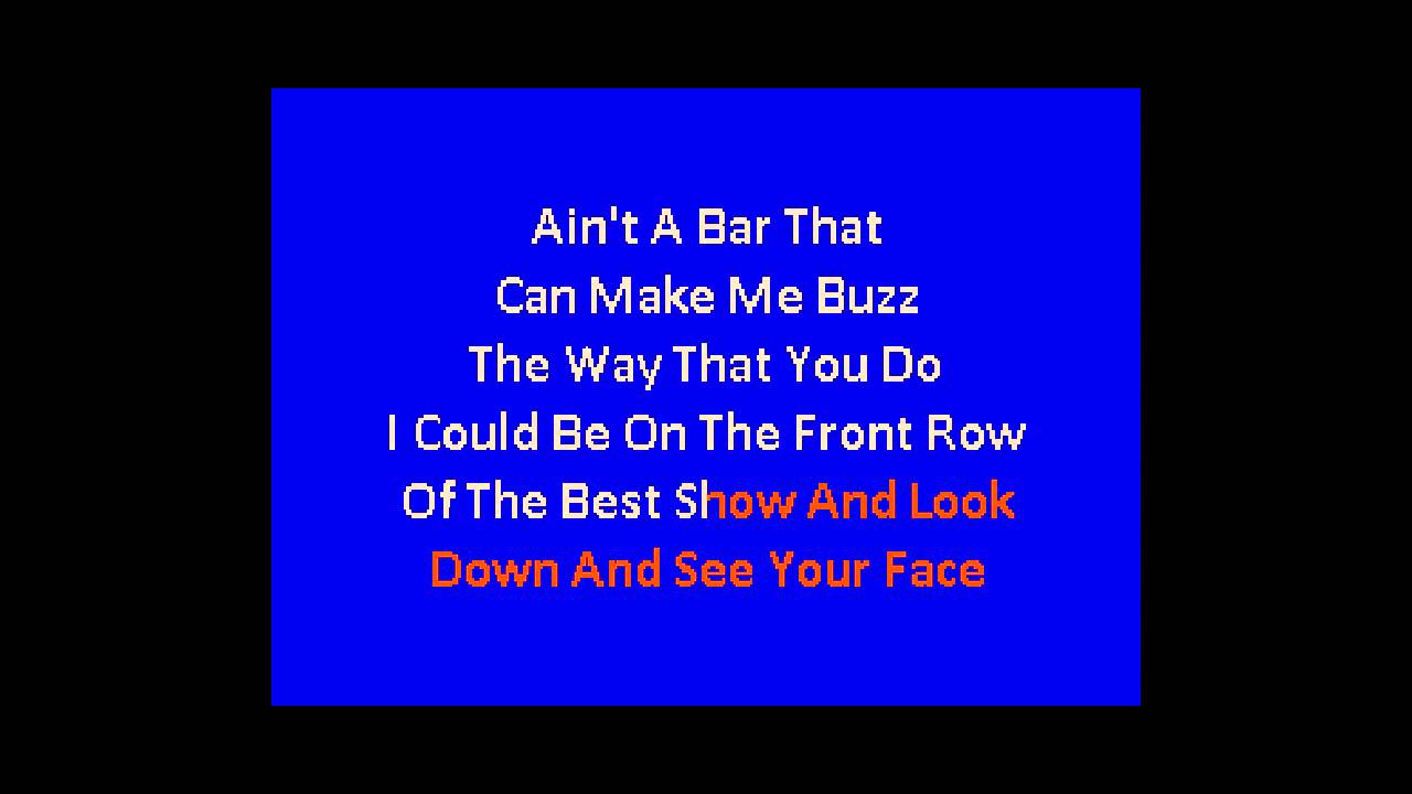 karaoke Lyrics to Crash My Party YouTube