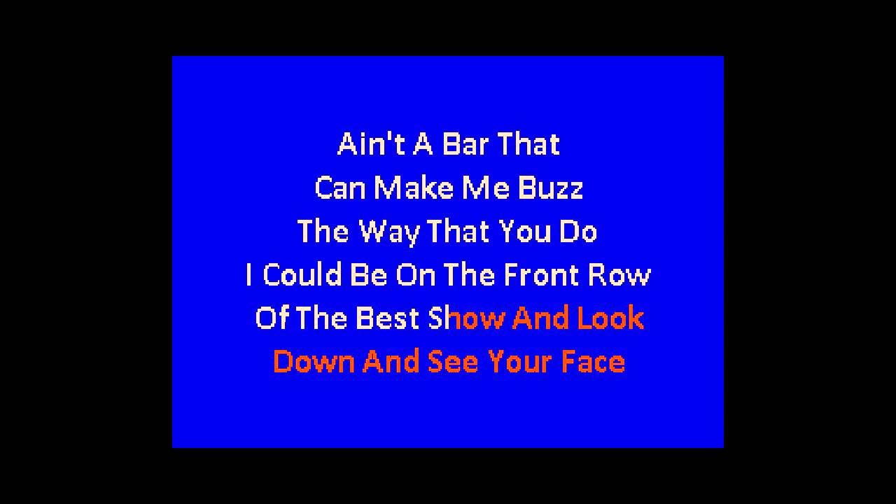 karaoke Lyrics to Crash My Party YouTube