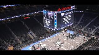 Full Timelapse: State Farm Arena goes from WNBA to NBA in hours Update