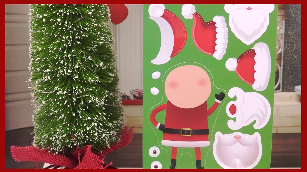 Crée ton Personnage | Activités pour Enfants 🌲 Père Noël, Bonhomme de Neige