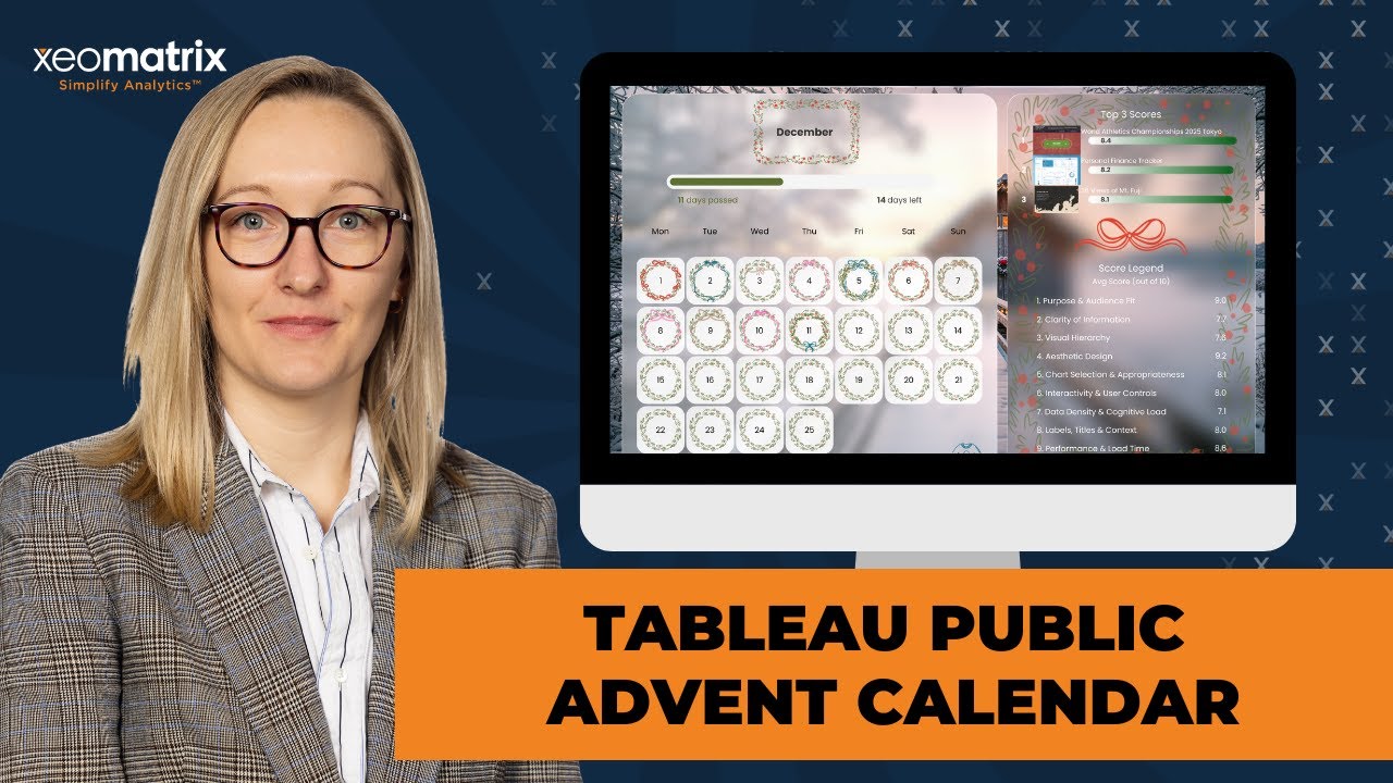 Адвент-календарь Tableau Public
